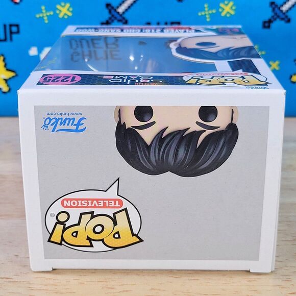 Funko PoP Television Squid Game Player 218: Cho Sang-Woo #1225 Vinyl + Protector - Picture 8 of 9